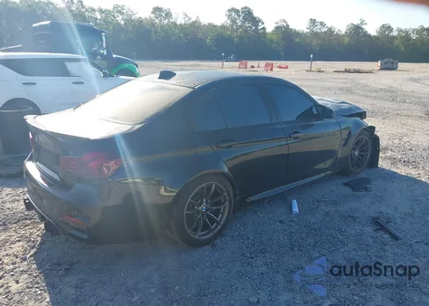 2015 BMW M3 z USA, uszkodzony, nr VIN WBS3C9C51FP806048